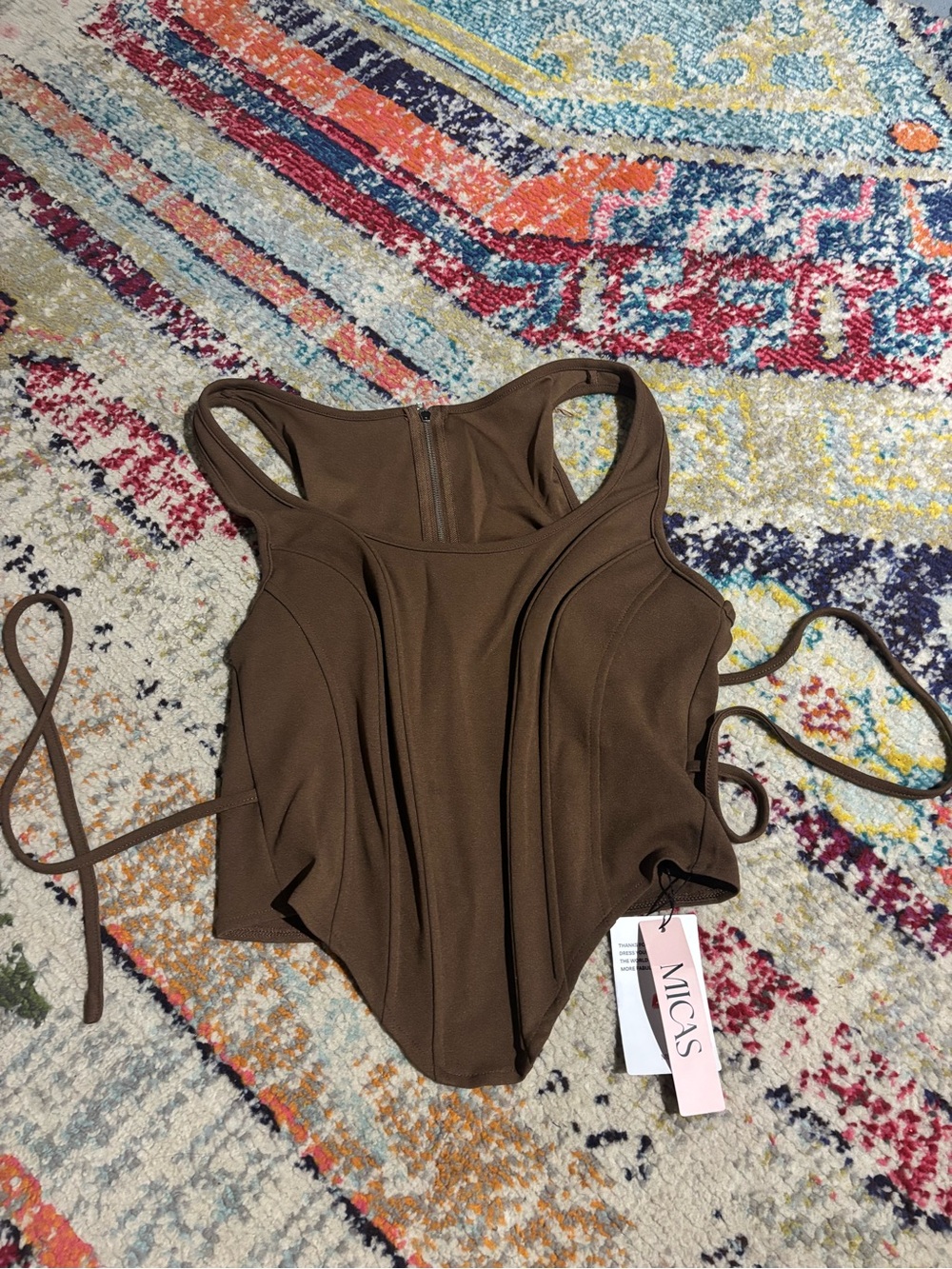MICAS Brown Adjustable Corset